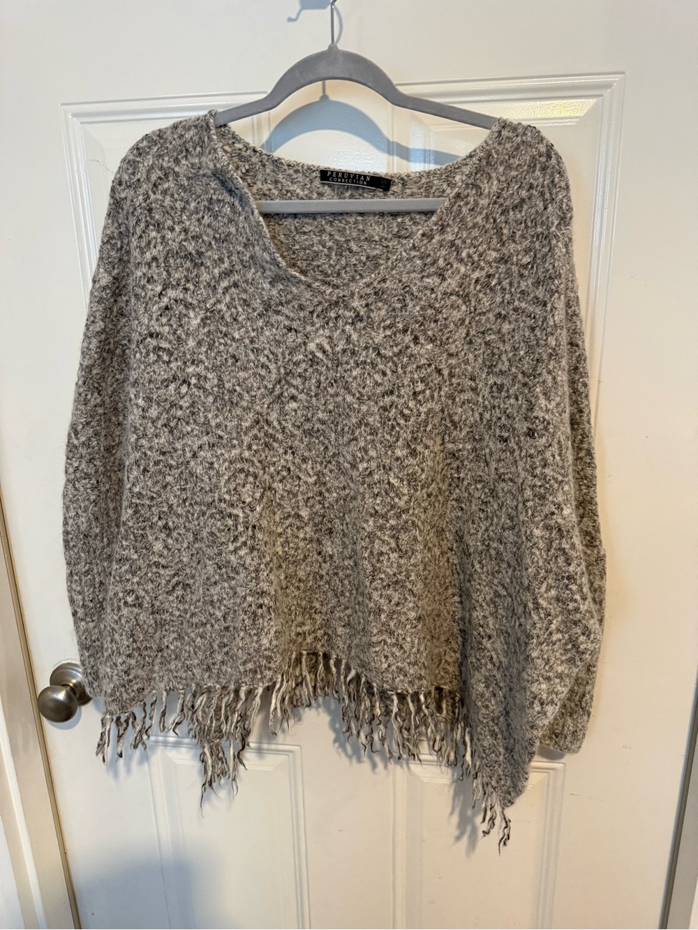 Peruvian connection baby alpaca wool sweater